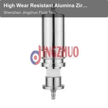 High Wear Resistant Alumina Zirconia Ceramic Plunger For FIlling Pump