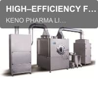 HIGH–EFFICIENCY FILM COATING MACHINE, BG-E SERIES