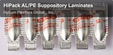 HiPack AL/PE Suppository Laminates
