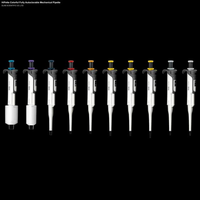 HiPette Colorful Fully Autoclavable Mechanical Pipette