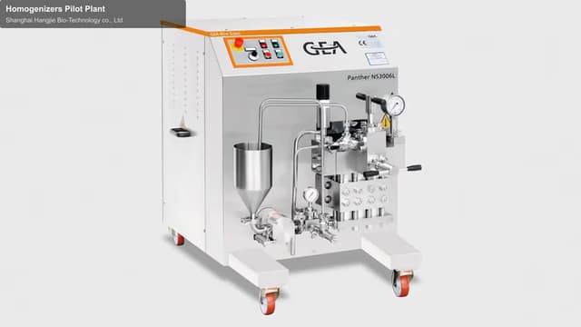 Homogenizers Pilot Plant