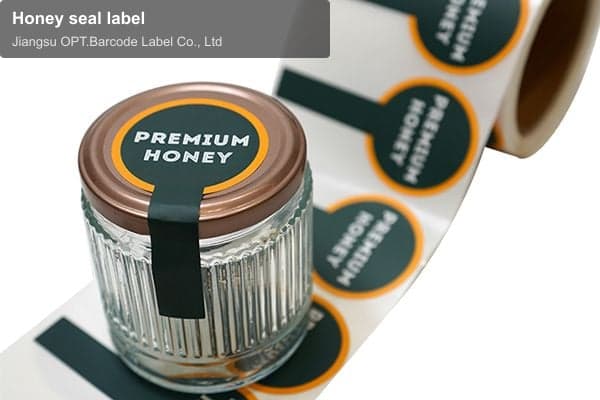 Honey seal label
