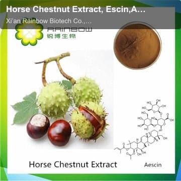 Horse Chestnut Extract, Escin,Aescin 20%-60%