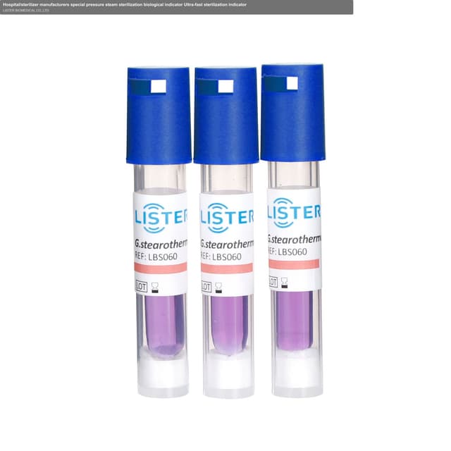Hospital/sterilizer manufacturers special pressure steam sterilization biological indicator Ultra-fast sterilization indicator