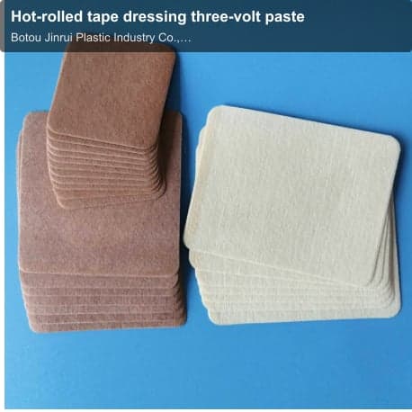 Hot-rolled tape dressing three-volt paste
