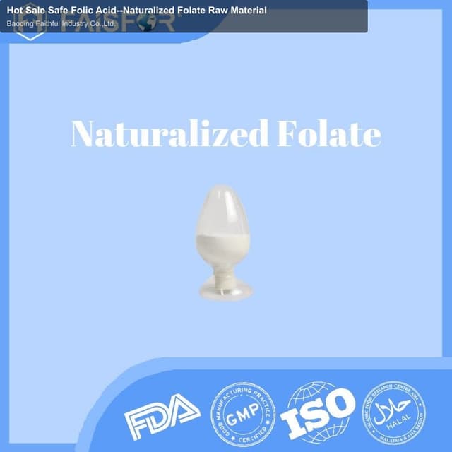 Hot Sale Safe Folic Acid--Naturalized Folate Raw Material