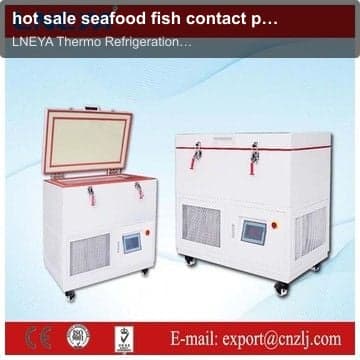 hot sale seafood fish contact plate freezer temperature range from -40 up to -70 degree MC-7015