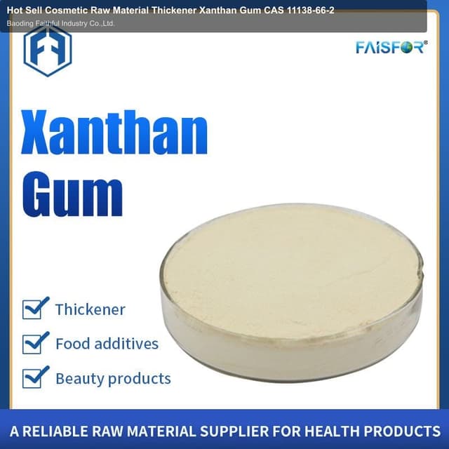 Hot Sell Cosmetic Raw Material Thickener Xanthan Gum CAS 11138-66-2