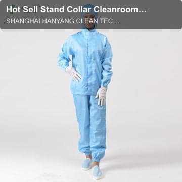 Hot Sell Stand Collar Cleanroom Suit