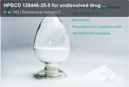 HPBCD 128446-35-5 for undissolved drug high efficiency