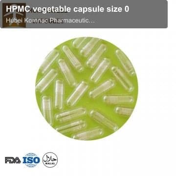 HPMC vegetable capsule size 0
