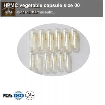 HPMC vegetable capsule size 00