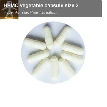 HPMC vegetable capsule size 2