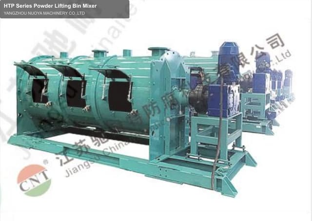 HTP Series Powder Lifting Bin Mixer
