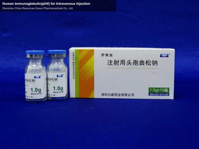 Human Immunoglobulin(pH4) for Intravenous Injection
