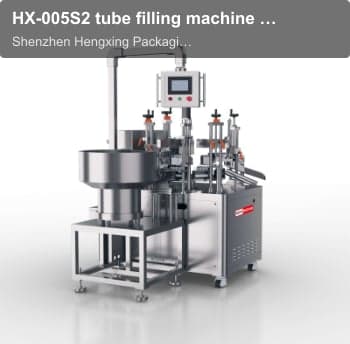 HX-005S2 tube filling machine and sealing machine