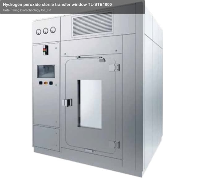 Hydrogen peroxide sterile transfer window TL-STB1000
