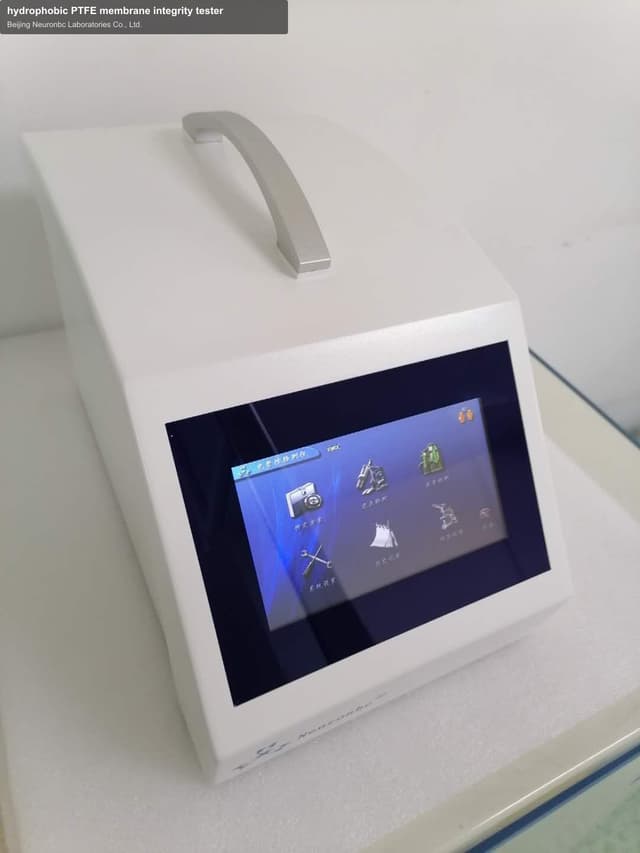 hydrophobic PTFE membrane integrity tester