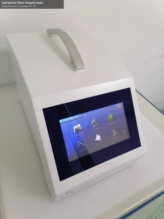hydropholic filters integrity tester