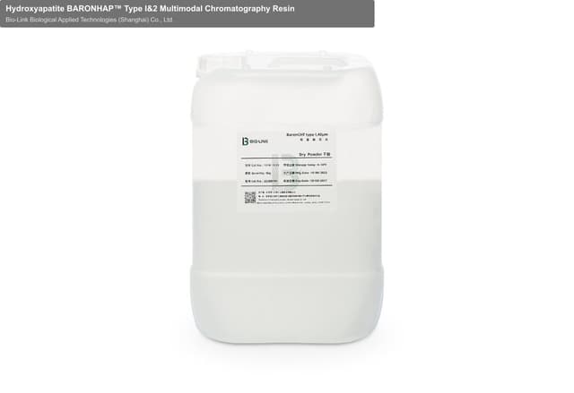 Hydroxyapatite BARONHAP™ Type I&2 Multimodal Chromatography Resin