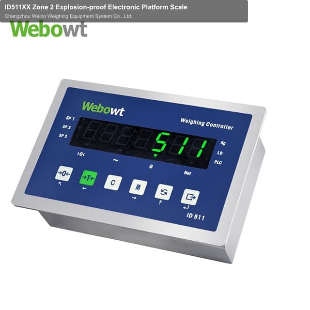 ID511XX Zone 2 Explosion-proof Electronic Platform Scale
