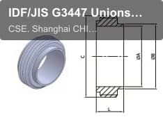 IDF/JIS G3447 Unions IDF-15 WELDING MALE