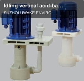 Idling vertical acid-base resistant pump (KP SERIES)