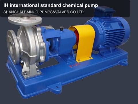 IH international standard chemical pump