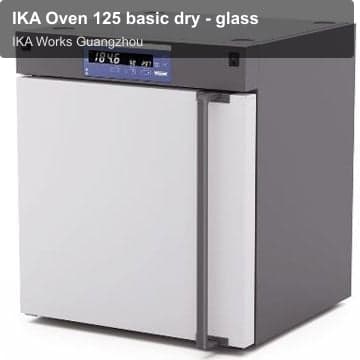 IKA Oven 125 basic dry - glass