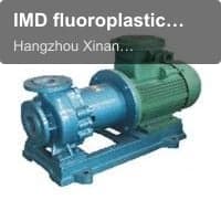 IMD fluoroplastic magnetic pump