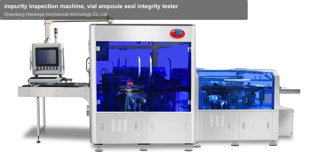 impurity inspection machine, vial ampoule seal integrity tester