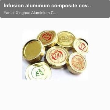 Infusion aluminum composite cover