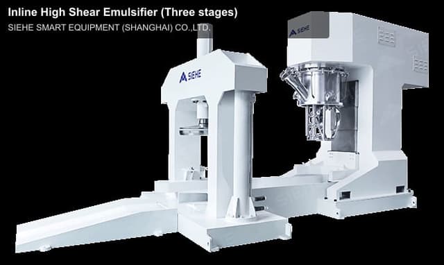 Inline High Shear Emulsifier (Three stages)