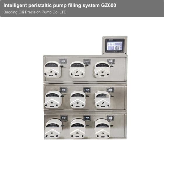 Intelligent peristaltic pump filling system GZ600