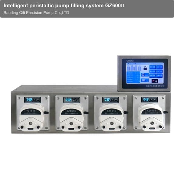 Intelligent peristaltic pump filling system GZ600Ⅱ