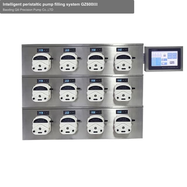 Intelligent peristaltic pump filling system GZ600Ⅲ