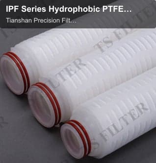 IPF Series Hydrophobic PTFE Membrane Filter