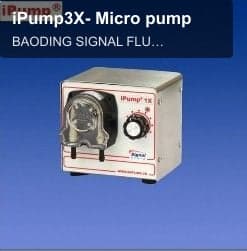 iPump3X- Micro pump