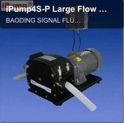 iPump4S-P Large Flow rates...