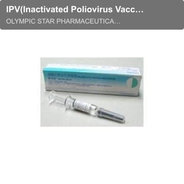 IPV(Inactivated Poliovirus Vaccine)