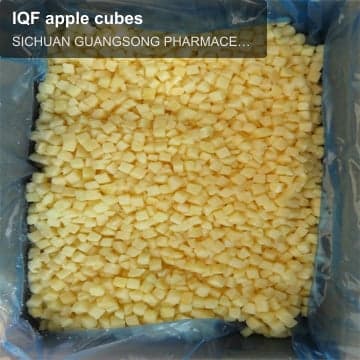 IQF apple cubes