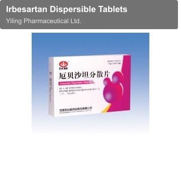 Irbesartan Dispersible Tablets
