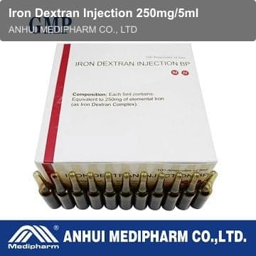 Iron Dextran Injection 250mg/5ml