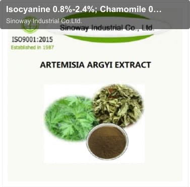Isocyanine 0.8%-2.4%; Chamomile 0.25%-0.75% ARTEMISIA ARGYI EXTRACT