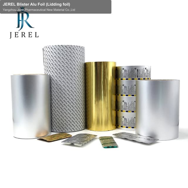JEREL Blister Alu Foil (Lidding foil)