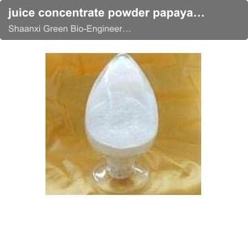 juice concentrate powder papaya powder