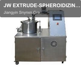 JW EXTRUDE-SPHEROIDIZING PELLETS SYSTEM