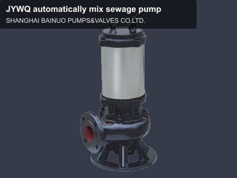 JYWQ automatically mix sewage pump