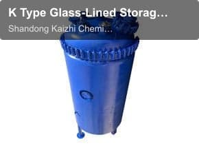 K Type Glass-Lined Storage Tank