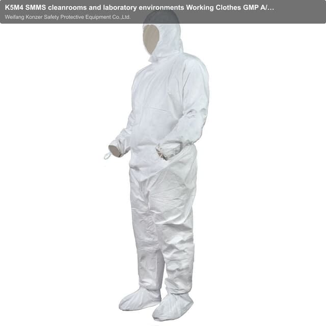 K5M4 SMMS cleanrooms and laboratory environments Working Clothes GMP A/B ISO5/6 sterile cleanroom c